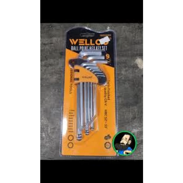 Juego Llaves Allen 9 Piezas Welloo
